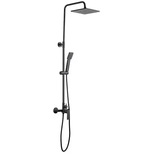 Душова система Haiba Alex 003-J black HB3940, Чорний матовий - фото 1