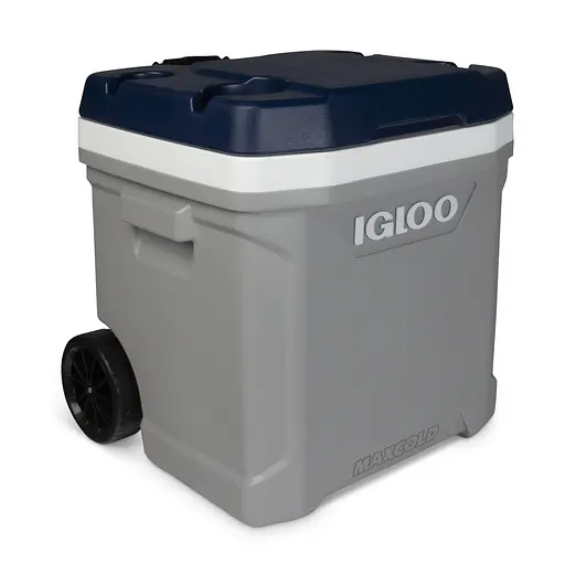 Ізотермічний контейнер на колесах Igloo Maxcold Latitude 62 Roller 56 л сірий з синім - фото 7