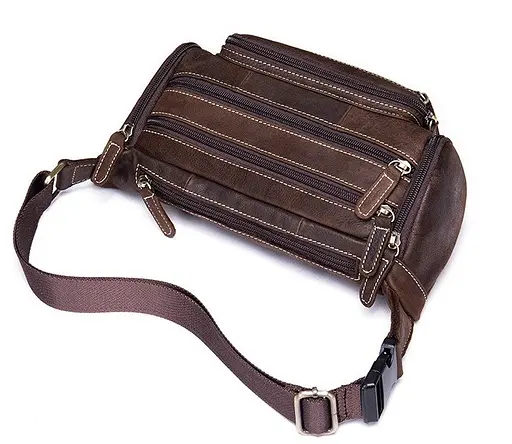 Чоловіча шкіряна сумка Bexhill 32х9х9,5 см sum0023141 - фото 3