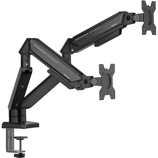 Кріплення для монітора Anda Seat Stealth II Duo 17''-32'' настільне Black & White (AD-W-A6D-2S-BW)