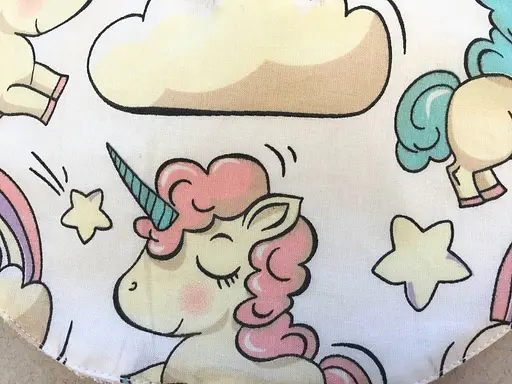 Непромокаемый слюнявчик Moontime "Единороги" - фото 2