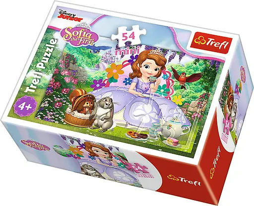 Набор Пазлы - (54 элм. мини) - "Магический мир принцессы Софии" / Дисней "София прекрасна" - фото 1