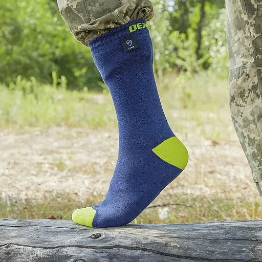 Носки DexShell Ultra Thin Crew NL водонепроницаемые XL синие - фото 12