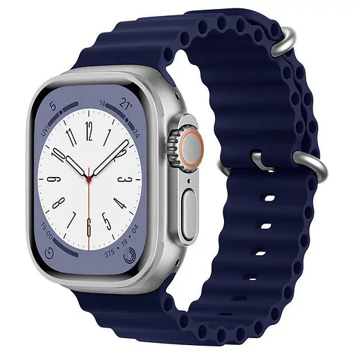 Ремешок Ocean Band для Apple Watch 38/40/41/42mm(ser.10) Синий / Deep navy