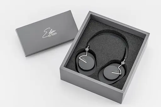 Наушники Moondrop Edge Hi-Fi с ANC, складные и легкие (серые) - фото 2