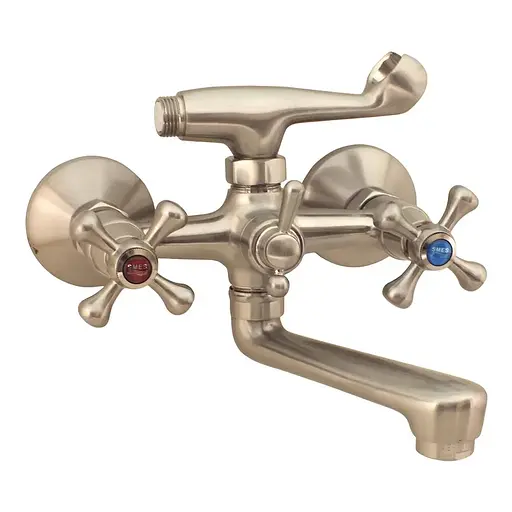 Смеситель для ванны Europroduct Smes 142 нержавеющая сталь EP0021 - фото 1