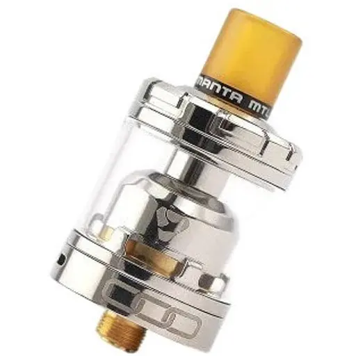 Атомайзер ATVS бак для вейпа MANTA MTL RTA 24 мм 2 мл/3 мл Silver (am195)