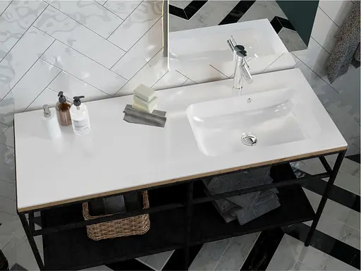 Умивальник Miraggio Della 1200 R 0000912, Білий - фото 2