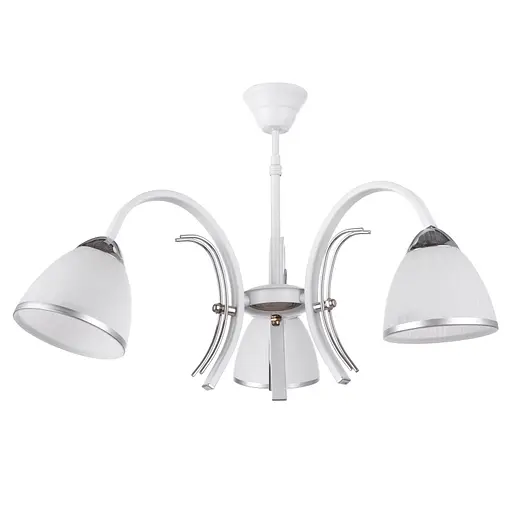 Люстра потолочная Brille в спальню E2760W WH (LK-548C/3)