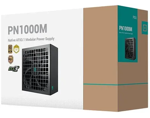 Блок живлення Deepcool GAMER STORM PN-M 1000W 80+ Gold ATX 3.1 (R-PNA00M-FC0B-JGEU) - фото 9