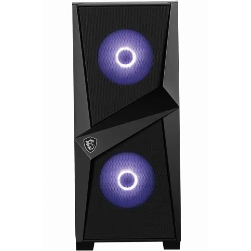 Корпус MSI MAG Forge 100M RGB Black (MAG FORGE 100M) - фото 2