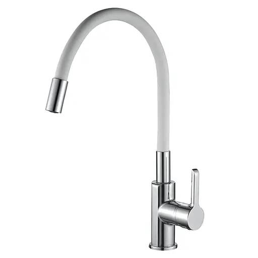 Смеситель для кухни Domino PRESTIGE DPS-203SLR-WHITE - фото 1