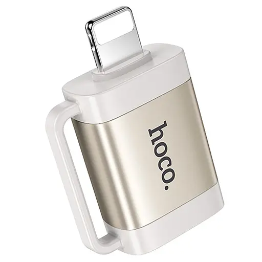 Перехідник Hoco UA31A OTG Lightning male to USB female Gray