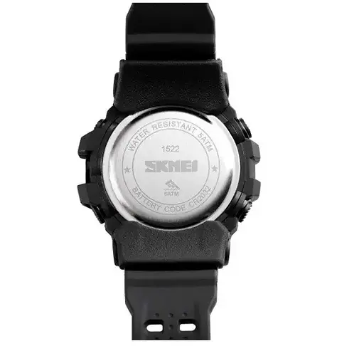 Мужские спортивные часы Skmei 1522 (Черные) - фото 4
