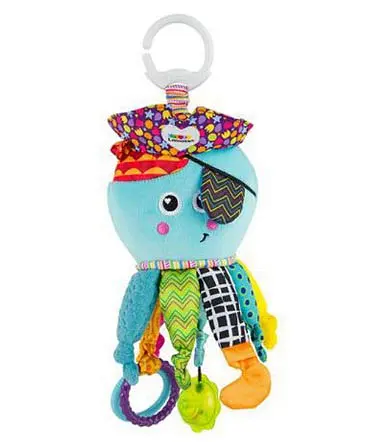 М'яка іграшка підвіска Lamaze Пірат восьминіг L27068 - фото 2