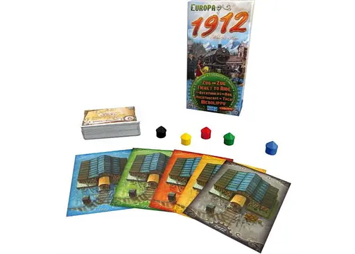 Настольная игра Days of Wonder Билет на поезд: Европа 1912 (Ticket to Ride - Europe 1912 Expansion - MULTI) (англ.) (DOW720111) - фото 9