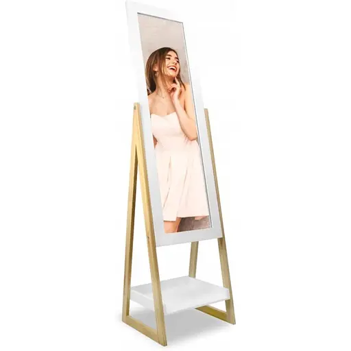 Зеркало в полный рост Chomik Olaf с полочкой - фото 5