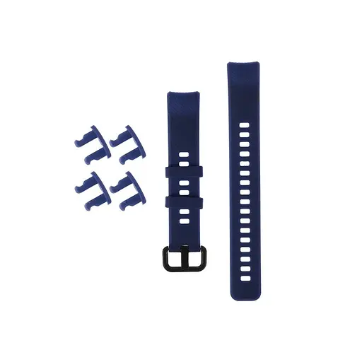 Ремінець для фітнес-браслета MIIQNUS для Honor Band 4 і 5 темно синій - фото 5
