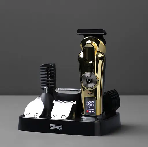 Машинка для стрижки та набір для догляду DSP Encore Pro GoldFX 91721 Золотий - фото 4
