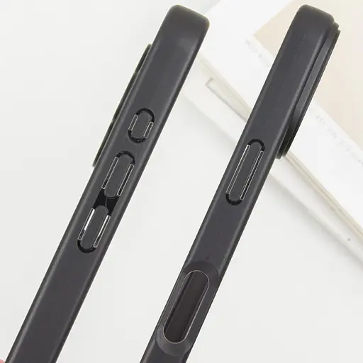 Чохол Epik TPU Transparent + Colour 1.5 мм для Apple iPhone 16, 6.1 Black - фото 5