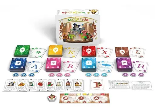 Настільна гра Geekach Games Магія слів (Words of Magic) (укр.) (GKST003UA) - фото 12