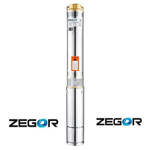 Насос глибинний відцентровий Zegor 4SDM220-1,1 кабель 8 м + ремкомплект 30412 - фото 2