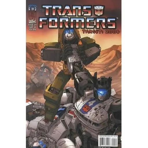 Transformers Target 2006 (2007 IDW) #4A - фото 1