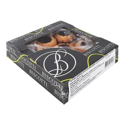Печиво Biscotti Шарлотка фруктова здобне пісочно-відсадне 305 г - фото 2