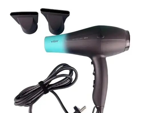Фен для сушки и укладки волос VGR V-463 Professional с двумя концентраторами 2200 Вт - фото 3