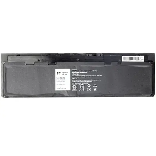 Акумулятор PowerPlant PowerPlant для ноутбуків DELL Latitude E7240 (WD52H, DL7240PJ) 7.4V 4800mAh
