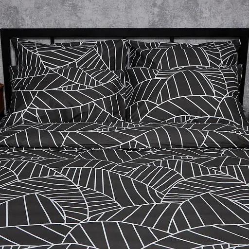 Комплект постільної білизни Moon&Star Satin Elit Minimal Chic King Size 220x240 см наволочки 2х50х70 см - фото 3