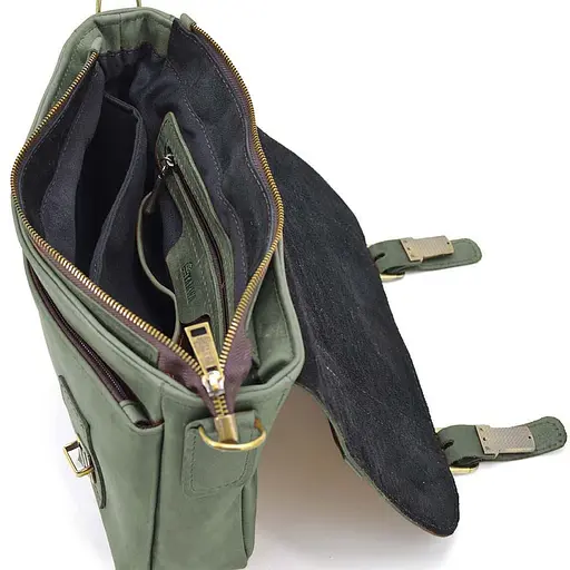 Мужская сумка-портфель на плечо с ручкой TARWA 32х25х7 см sum0028197 - фото 2