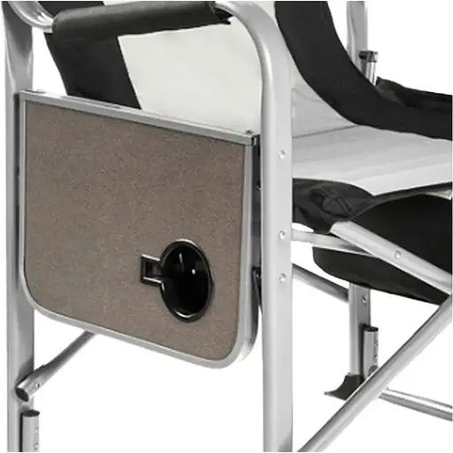 Складаний стілець KingCamp Director Chair Black/Medium Grey (2248.65.52) [146481] - фото 3