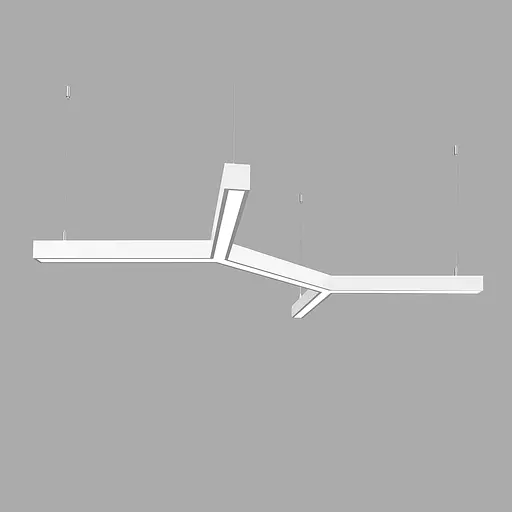 Світлодіодний світильник X-LED 100ВТ Star білий (870*740*43) LSNS-100w - фото 1