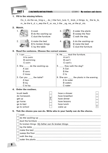 Англійська мова. 5 клас. English. Робочий зошит (до підручника Задорожної І.П., Будної Т.Б., Дацків О.П.) - фото 7