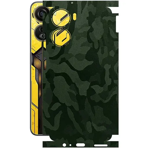 Захисна плівка StatusSKIN для ZTE Nubia Neo 5G Корпус Вініл Камуфляж зелений - фото 1