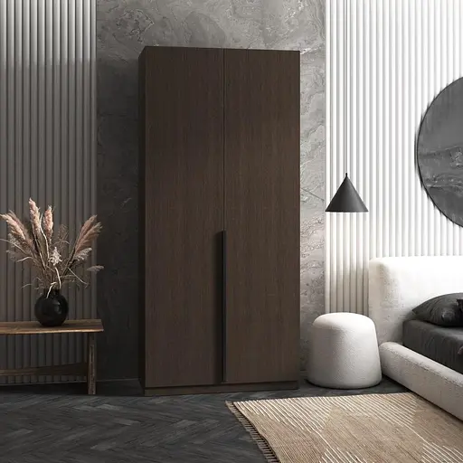 Шкаф для одежды Vays M-25, со штангой, ЛДСП, 100×50×220 см - для спальни, гостиной, прихожей - фото 6