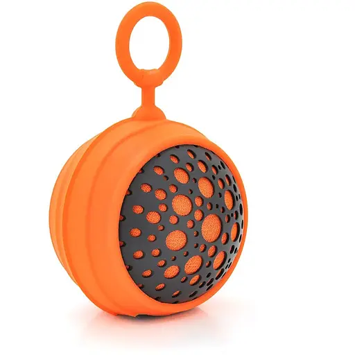 Колонки WAVE-110 Bluetooth 4.2, до 10m, 2х3W, 600mAh, ≥92dB, USB-micro, DC 5V, Black/Orange, BOX, Q20