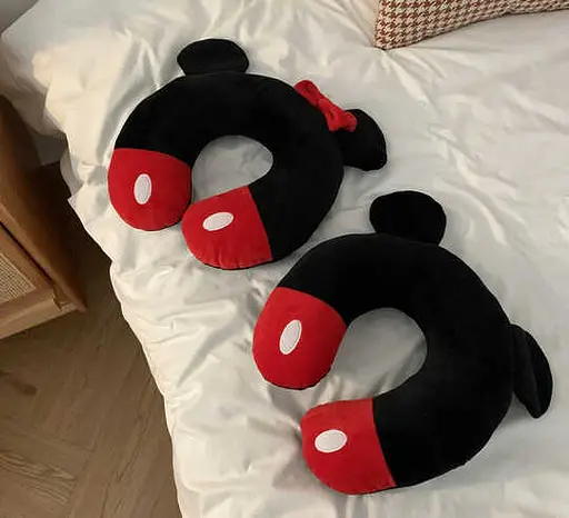 Подушка для подорожі Міккі, M17901, на кнопці (В асортименті) - фото 2