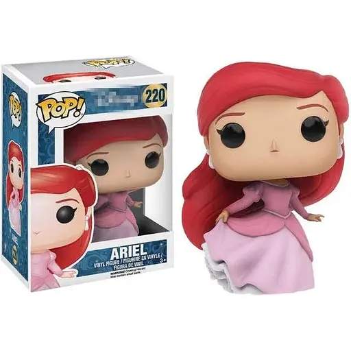 Коллекционная фигурка Funko Pop Фанко Поп Disney Ariel Дисней Ариэль 10 см Cart D A220 - фото 1