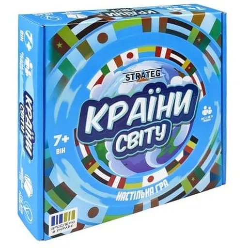 Настільна гра Strateg Країни світу