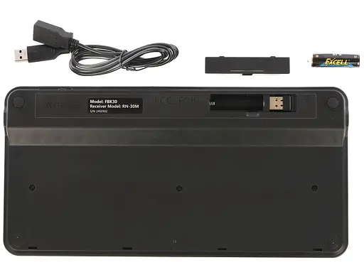 Клавіатура A4Tech Fstyler FBK30 (Black) (FBK30 (Black)) - фото 6