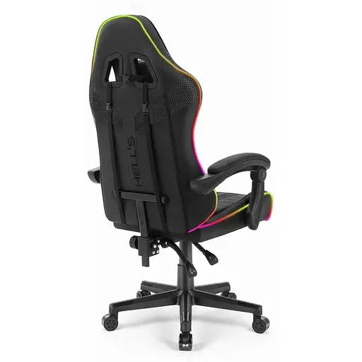 Компьютерное креслоHell's Chair HC-1004 Black Led (ткань) - фото 3
