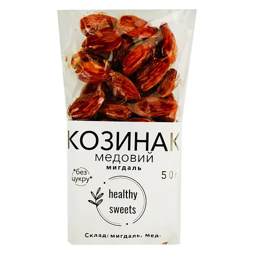 Козинак Healthy Sweets миндаль медовый 50 г (930587)