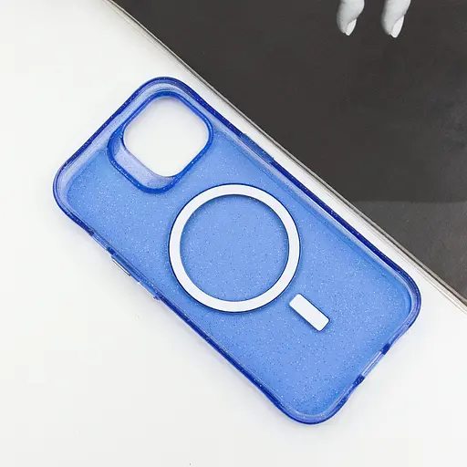 Чохол Epik TPU Radiance with MagSafe для Apple iPhone 15, 6.1 Blue - фото 4