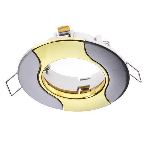 Світильник точковий Brille HDL-DS 77 SN/G MR16 163638