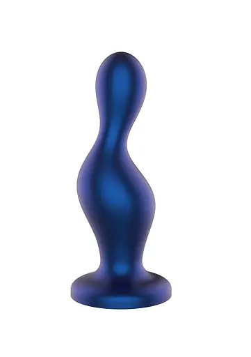 Анальна пробка TOYJOY The Hitter Buttplug 13 см (синій)