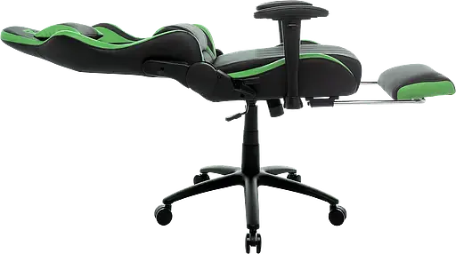Геймерское кресло GT Racer черное с зеленым (X-2534-F Black/Green) - фото 6