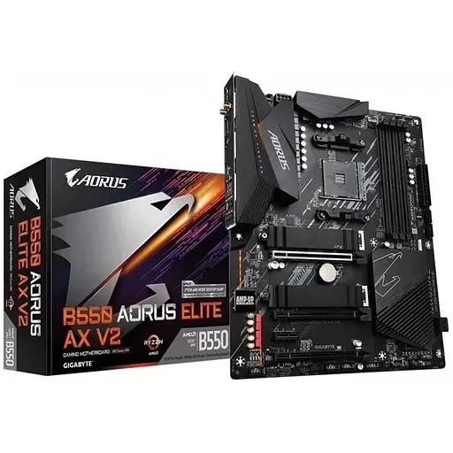 Материнская плата Gigabyte B550 Aorus Elite AX V2 Socket AM4 - фото 4