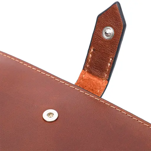 Шкіряний чоловічий гаманець Grande Pelle 9.3х18х1 см acs0026947 - фото 3